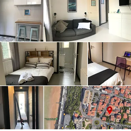 Дом отдыха Basque 6 Couchages Centre Биарриц