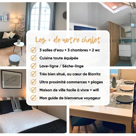 Basque 6 Couchages Centre Biarriz